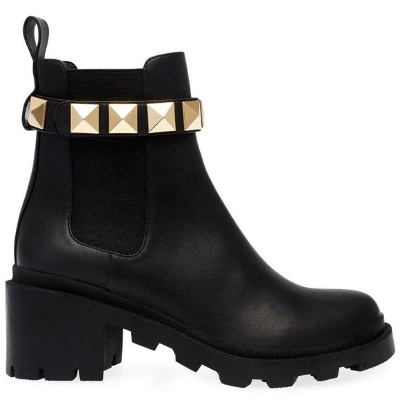 Diana Leather Platform Chelsea Boots - Picture 1 of 5